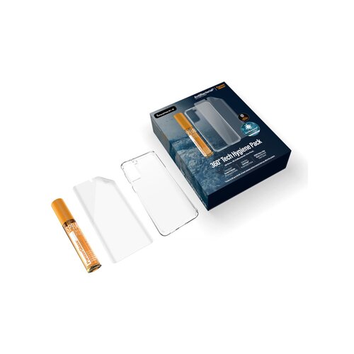 PanzerGlass čistilni ovitek za Samsung Galaxy S21+ (TPU, ClearCase, 30 ml sprej) (B7260) Slike