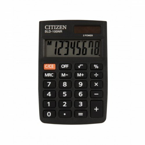 džepni kalkulator citizen SLD-100NR 8 cifara Slike