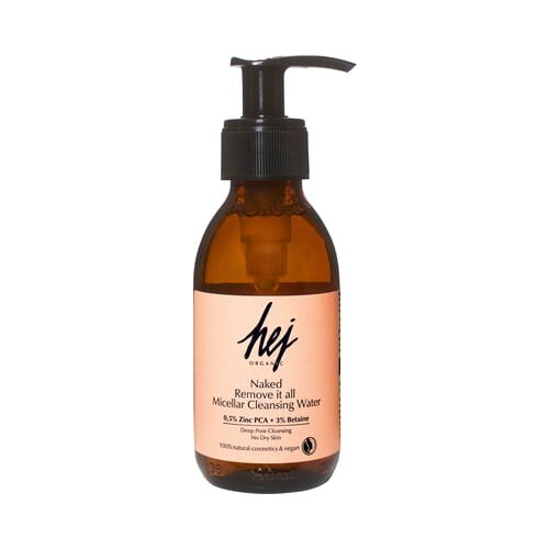 hej Organic Naked Remove It All micelarna čistilna voda Cene