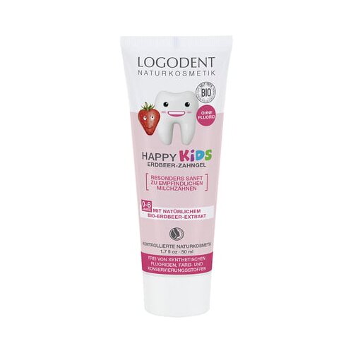 Logodent Happy Kids gel za zobe jagoda Cene