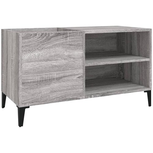 vidaXL Omarica za gramofonske plošče siva sonoma 84,5x38x48cm inž. les, (20716723) Cene