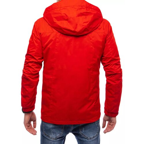DStreet Red Men's Transition Jacket Slike