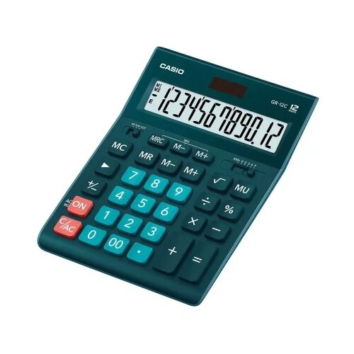 Casio stoni kalkulator gr12 tamno zelen ( casgr12dg ) Cene
