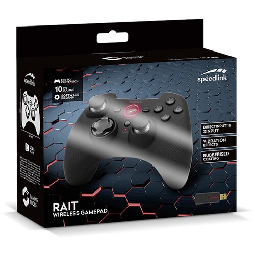 Game Pad SPEEDLINK RAIT pad - Wireless - for PC/PS3/Switch SL-650110-BK Cijene