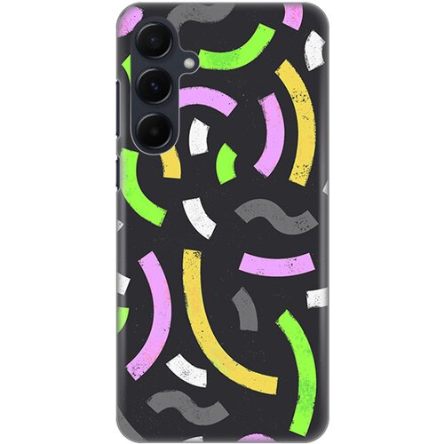  torbica silikonska print za samsung A556B galaxy A55 5G happy lines gray Cene