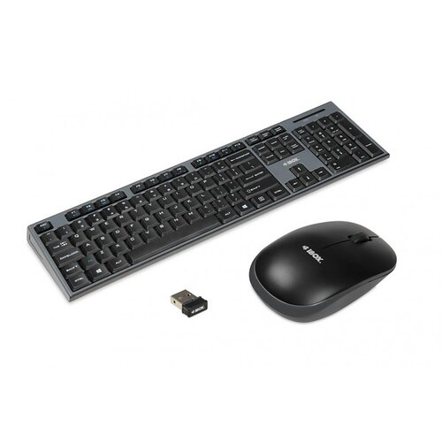 iBox IKMS606W keyboard RF Wireless English Black Cijene