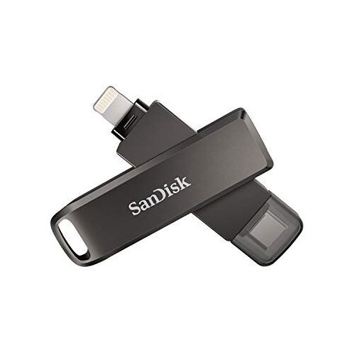 Sandisk iXpand® Luxe USB stick 128 GB crna SDIX70N-128G-GN6NE Apple lightning, USB-C™ USB 3.1 (gen. 1) Cijene