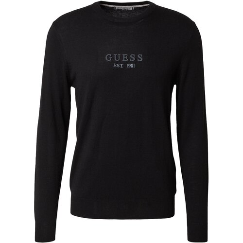 Guess Pulover 'DORAN' siva / crna Cijene