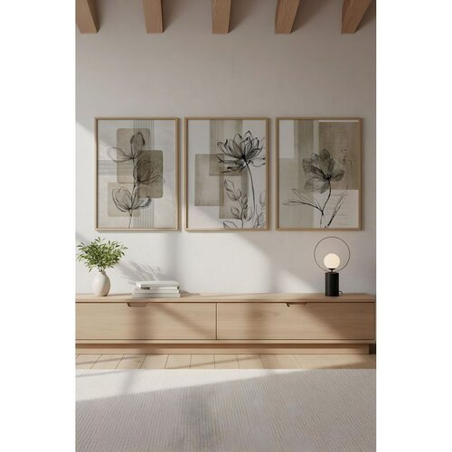 WALLXPERT Slika Huhu714, 50 x 70cm, 3 dela Cijene