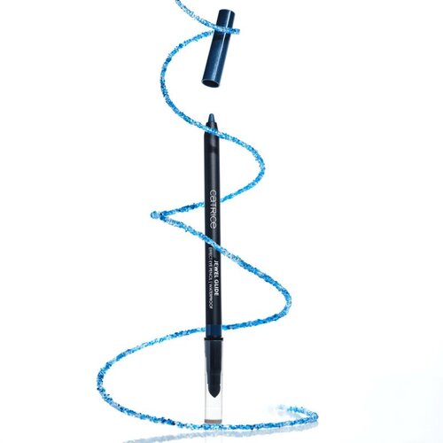 Catrice Jewel Glide Effect Eye Pencil vodoodporni svinčnik za oči za ble&amp;scaron;čeč sijaj odtenek 030 Midnight Sapphire 1.5 g Slike