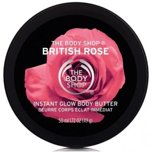 The Body Shop Hranilne in vlažilne kreme Instant Glow K&ouml;rperbutter - British Rose Cene