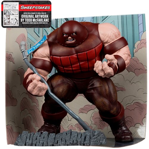 Mcfarlane Figurica Marvel The Juggernaut 1:10th Scale Collectible with Scene Toys, (5000180269) Cene