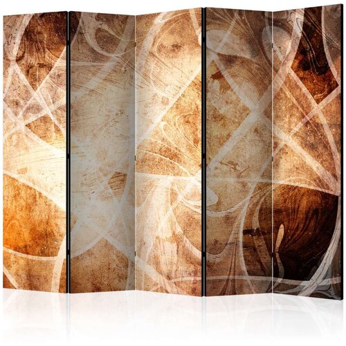  Paravan u 5 dijelova - Brown Texture II [Room Dividers] 225x172 Slike