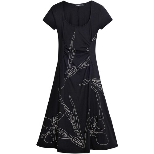 Desigual Haljina crna / bijela Cijene