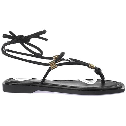 Trendyol Black Women&amp;#039;s Ankle Sandals Slike