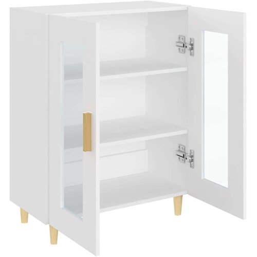 VidaXL Komoda bijela 69,5 x 34 x 90 cm od konstruiranog drva Slike