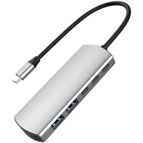 INF 5-v-1 adapter tipa C s podporo za polnjenje USB-C PD, (21778420) Cene