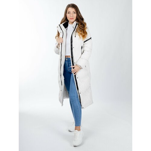 Glano Women's winter jacket - white Slike