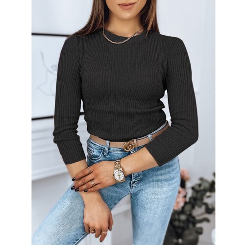DStreet Women's sweater AURINA dark gray MY1394 Cene