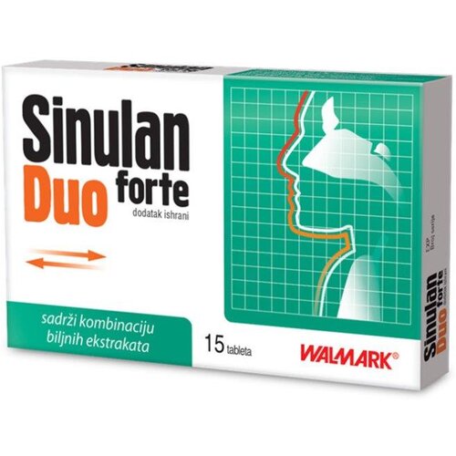 Hemofarm Sinulan Dodatak ishrani Duo forte, 15 tableta Slike