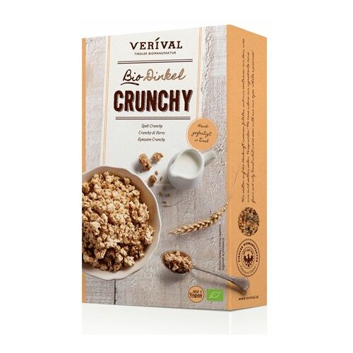 Verival crunchy spelta 375g - organic Slike