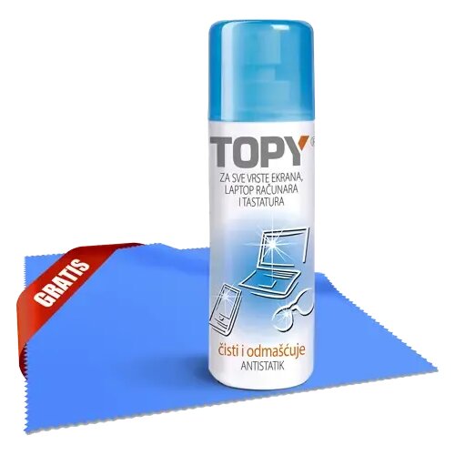 Topy SPREJ 120ML DO ve&scaron; ma&scaron;i Op.či&scaron;ć.ekr Cene