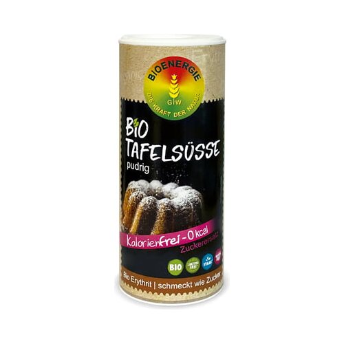 Bioenergie Bio zaslađivač - eritrit fini prah - 80 g, posipač Slike