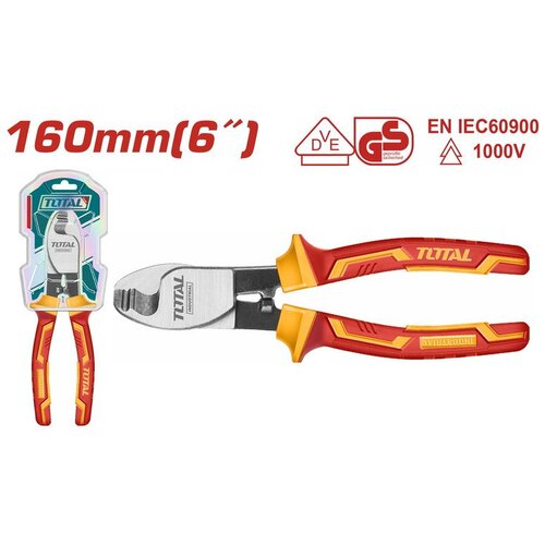 Total Izolirane klešče za rezanje kablov 160mm, 1000V/ INDUSTRIAL (THTIP2761) Cene