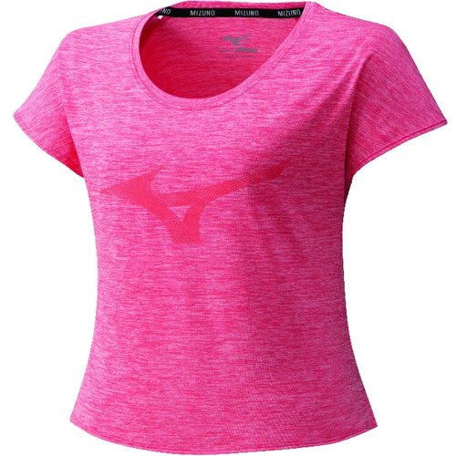 Mizuno Dámské tričko Core RB Graphic Tee růžové, M Slike