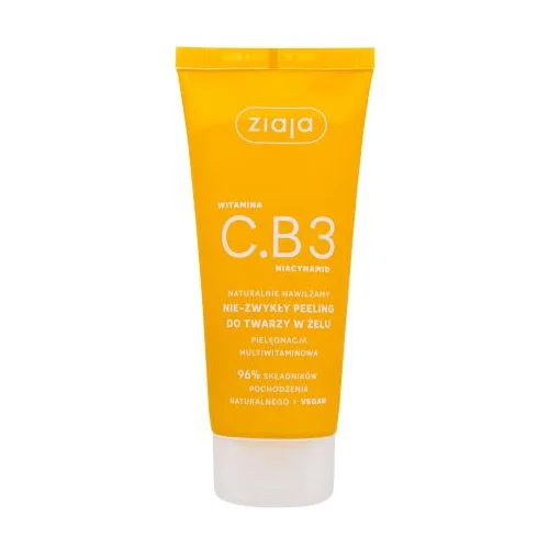 Ziaja Vitamin C.B3 Niacinamide Face Scrub Gel multivitaminski piling gel 100 ml za ženske