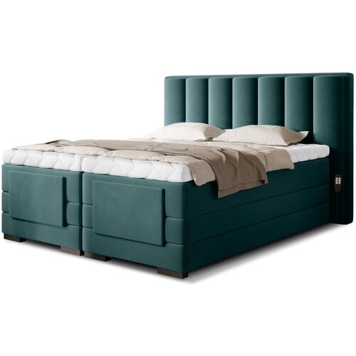 ELTAP Elektri�ni boxspring krevet Veros s podesivim uzglavljem i podno�jem-140x200-Velvetmat 38 Cijene
