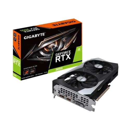 Gigabyte RTX 3050 WindForce;8GB GDDR6 128bitDP, HDMI,DVI; Cijene