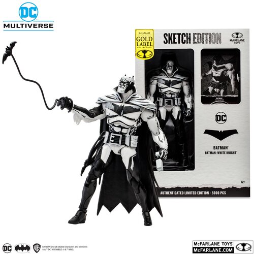 Grupo figura mcfarlane dc comics batman line art gold label, (20838055) Cene