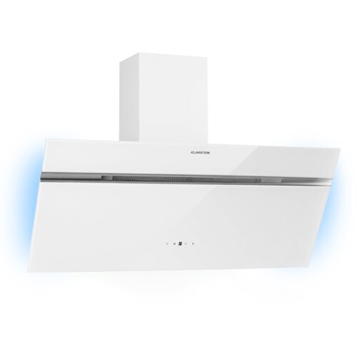 Klarstein Alina 90 Smart, kuhinjska napa, 90 cm, 594 m³/h, LED osvetlitev, steklena sprednja stran Cene