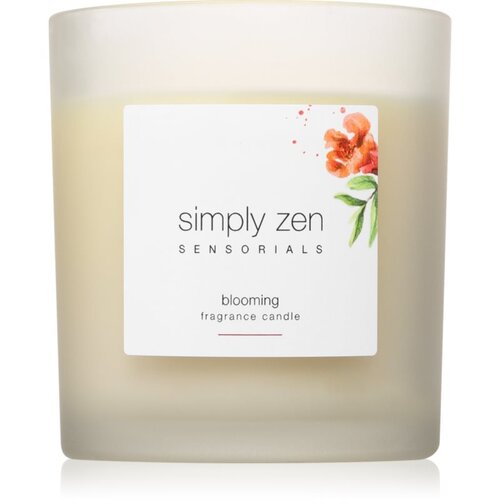 Simply Zen Sensorials Blooming Fragrance Candle mirisna svijeća 120 g Slike
