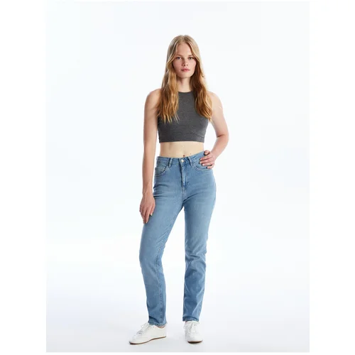 LC Waikiki High Waist Straight Fit Women's Jean Pants