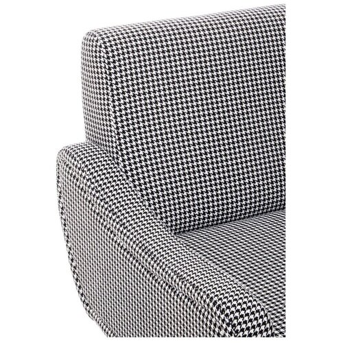 Premier Housewares Črno-bel fotelj Holli &amp;ndash; Slike