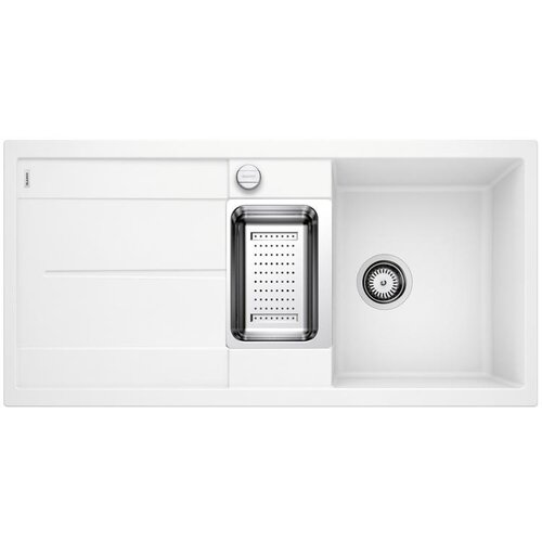 Blanco sudoper METRA 6 S SILGRANIT BIJELA, PRIBOR 18/10, s dalj. upr. Slike