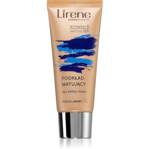 Lirene Vitamin E matirajoča podlaga za pod tekoči puder odtenek 10 Porcelain 30 ml Cene