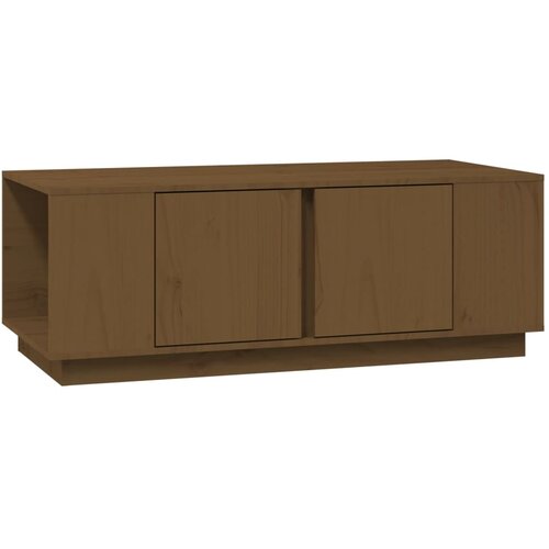  Stolić za kavu boja meda 110 x 50 x 40 cm od masivne borovine Slike