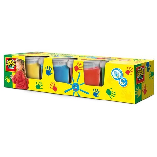 Ses Creative Set za bojanje prstima 4 boje Slike