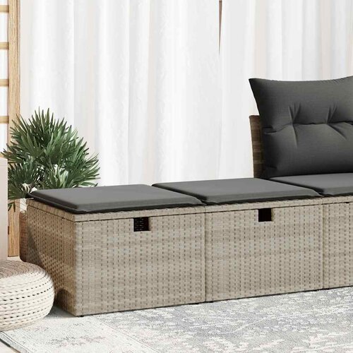  2-dijelni set vrtnih sofa s jastucima od poliratana i bagrem Cijene