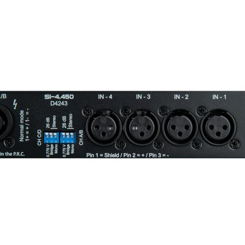 DAP SI-4.450 digitalni ojačevalnik 4x 450W - - Audio-Kondric Slike