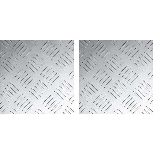  Aluminijske re&amp;scaron;etkaste podloge 2 kom Protuklizne 20x20 cm Slike