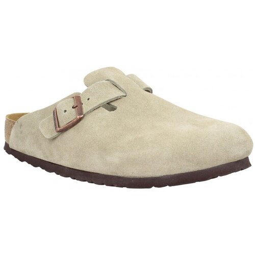 Birkenstock Boston Suede Homme Taupe Smeđa Slike