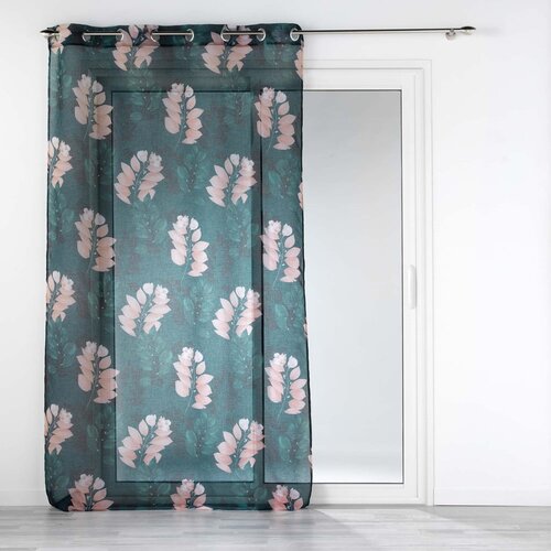 Douceur d int&amp;eacute;rieur Tamno zelena prozirna zavjesa 140x280 cm Belline &amp;ndash; Slike