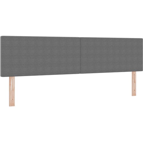  LED glava kreveta Svijetlo siva 180 cm Kordura tekstil Slike