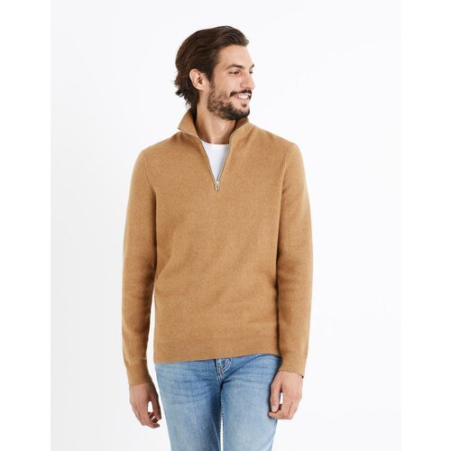 Celio Sweater with wool Cebubblek - Men Slike