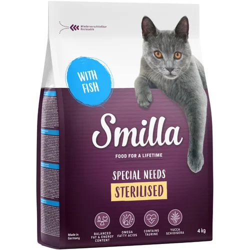 Smilla 4 kg suha hrana po promotivnoj cijeni! - Adult Sterilised riba