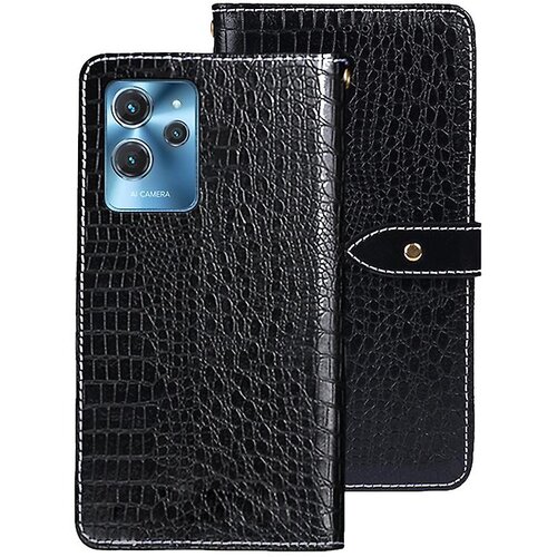 INORCO IDEWEI Za Oukitel C32 telefon, torbica, stojalo, PU usnje, krokodil tekstura, pokrov za pametni telefon, (22033088) Slike